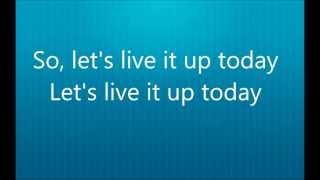 Owl City - Live It Up LYRICS