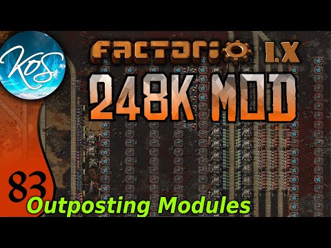 Factorio 248k Mod 83 - MODULE OUTPOST! - Tips & Tricks