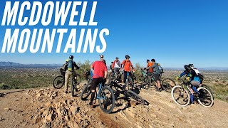 McDowell Mountain | Epic climb, crowded descent on Lost Dog Wash, Old Jeep, and Sunrise | 12/29/2019
