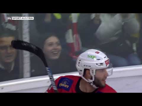 EBEL, 47. Runde: EC-KAC - Moser Medical Graz99ers 3:4 (OT)