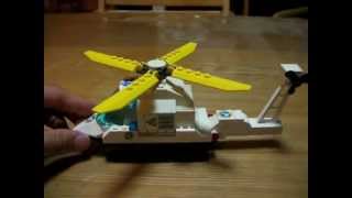 preview picture of video 'オリジナル　レゴ　ヘリコプター　original lego helicopter'