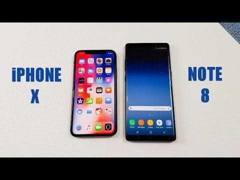 iPhone X vs Samsung Galaxy Note 8 Speed Test | Which is Faster !