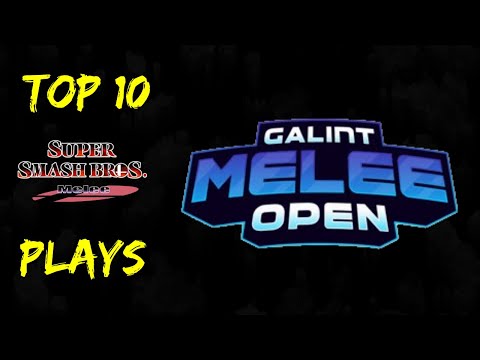Top 10 SSBM Plays of Galint Melee Open 2021 - Super Smash Bros. Melee