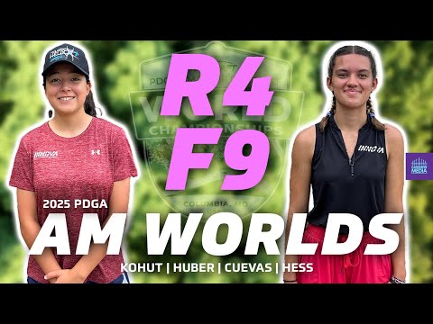 2025 PDGA Amateur World Championships | R4F9 | Kohut, Huber, Cuevas, Hess | FA1