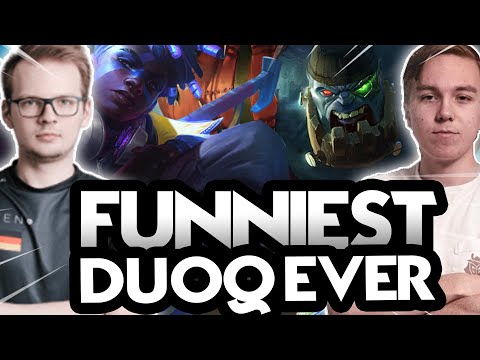 FUNNIEST duoq with thebausffs ever
