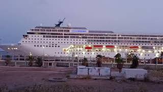 ميناء بورسعيد السياحى يستقبل السفينة Msc Armonia فى صباح اليوم السبت ٨ نوفمبر ٢٠٢٥م