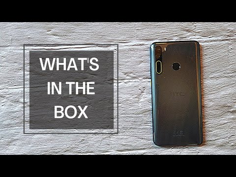 The HTC Desire 20 Pro unboxed and first impressions!