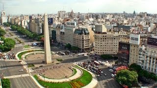Buenos Aires ArgentiniÃ« Toerisme naar de stad reisbeelden Stadstour Stadsgezicht landschapskaarten