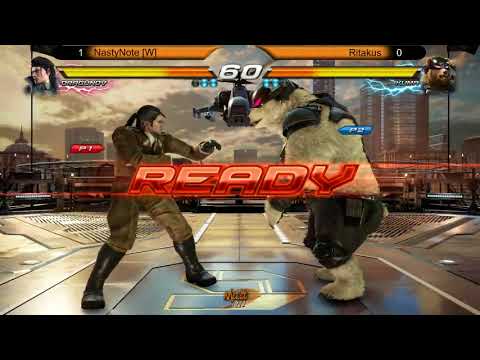 Montana Melee VIII: Tekken 7 Grand Finals: NastyNote (Dragunov) vs Ritakus (Kuma)