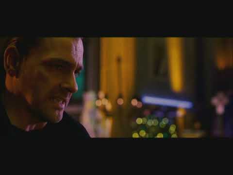 Trailer montage of rooftop chases and neon-lit corridors matching electronic-rock cues