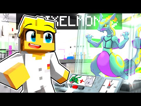 The first LEGENDARY POKEMON FUSION LAB in Minecraft