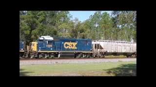 preview picture of video '[HD] Railfanning Folkston October 12th 2013 Part2'