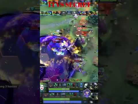 T1 vs SECRET | DOTA 2 HIGHLIGHTS | #shorts #dota2