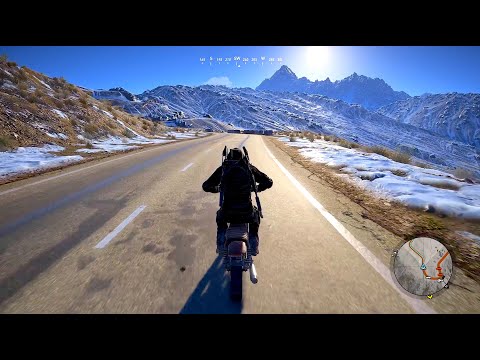 GHOST RECON: WILDLANDS | Smooth Relaxing Ride Full Map North-to-South ASMR w/♫ THE SCENIC ROUTE e57