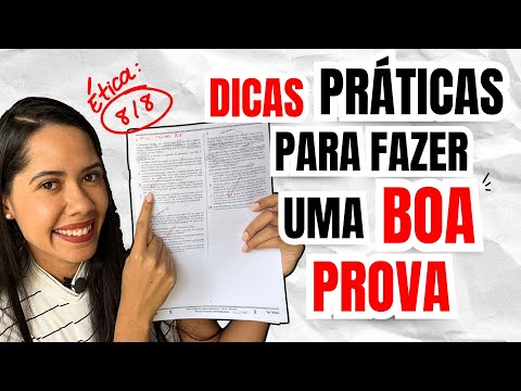 Melhor jeito de resolver a prova da OAB | Descubra agora!