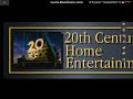 20th Century Fox Home Entertainment Logo 2007 Fullscreen
