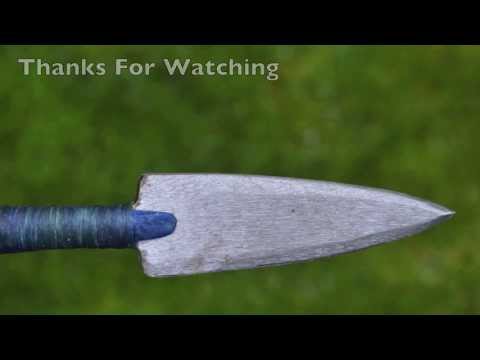 How to make a trade point for primitive archery hunting