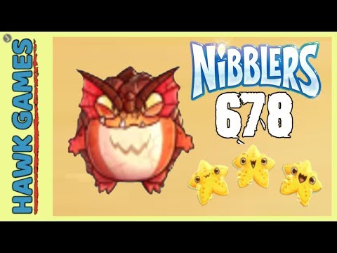 Fruit Nibblers Level 678 - 3 Stars Walkthrough, No Boosters