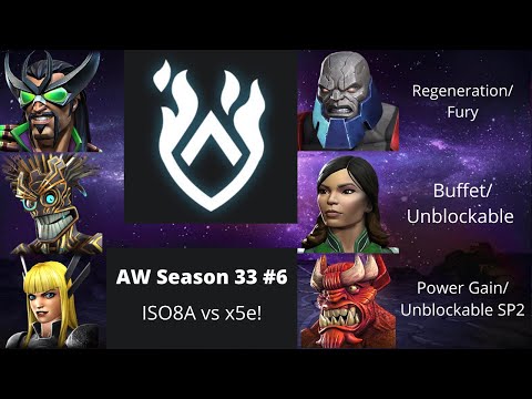 Diablo goes to war! AW Season 33 #6. ISO8A vs x5e!