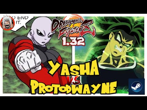DBFZ Yasha vs Protodwayne (Jiren, SuperBaby2, A17) Vs (VegetaSSB, BrolyDBS, Krillin)
