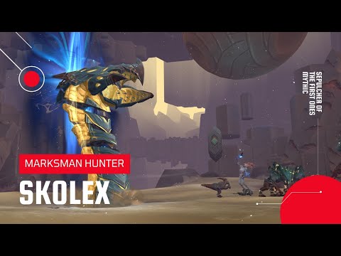 World of Warcraft: Shadowlands | Skolex Sepulcher of the First Ones Mythic | MM Hunter