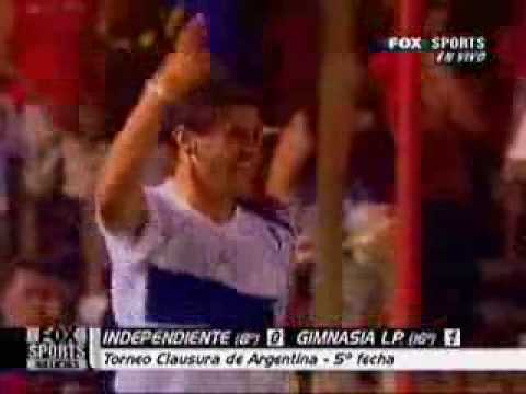 Gimnasia  -  Independiente  Golazo De Lucas Licht Desde 50 METROS