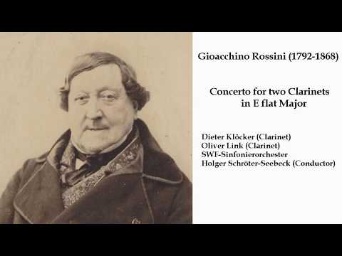 Gioacchino Rossini (1792-1868) - Concerto for two Clarinets in E flat Major