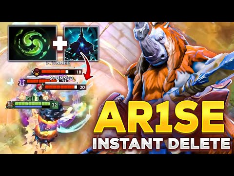 Best Magnus in Dota 2 - Ar1Se Crazy Refresher Combo