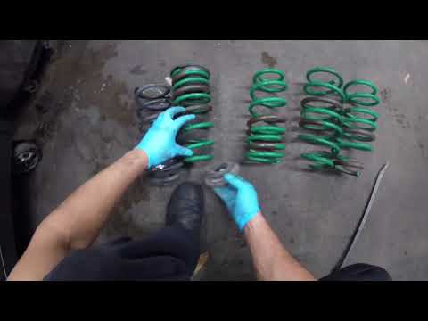 Tein lowering springs on civic