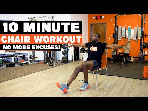 The Ultimate 10 Minute Seated Workout: No Equipment Needed