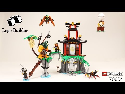 Lego Ninjago 70604 Tiger Widow Island - Lego Speed build