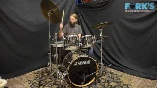 Video thumbnail for Sonor Prolite Maple/Gavin Harrison Snare w Zildjian Avedis Cymbals by ForksDrumCloset