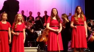 One Voice singing &quot;When You Believe&quot;