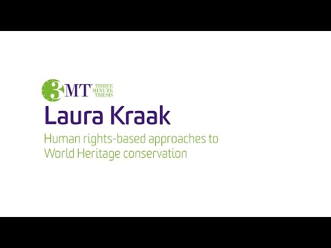 2015 Deakin University - Three Minute Thesis (3MT) - Laura Kraak