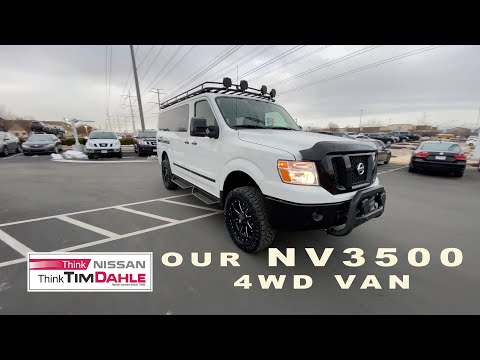 COMPLETE 4WD CONVERSION BUILD ON NISSAN NV3500 VAN