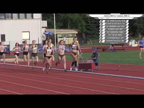 800m [Ž], Wanda Haber Zelanto s novim značajnim PB - Međunarodni atletski miting Maribor 2019