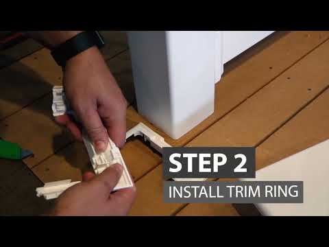 How to Install RDI 4 Piece Adjustable Trim Ring