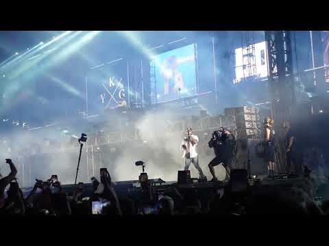 Kygo and 50 Cent Live Performance at Ultra Miami 2022 Crowd View