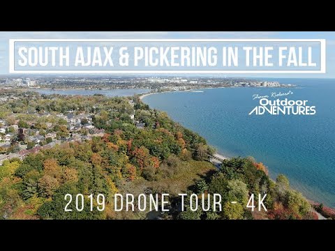 South Ajax & Pickering in the Fall | 2019 4K Drone Tour - Ontario, Canada