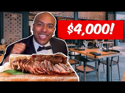 Ordering The Most Expensive Wagyu Tomahawk Steak! Price At The End...