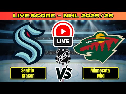 🔴 Seattle Kraken vs Minnesota Wild | NHL PLAY BY PLAY | Live Score Update December 8