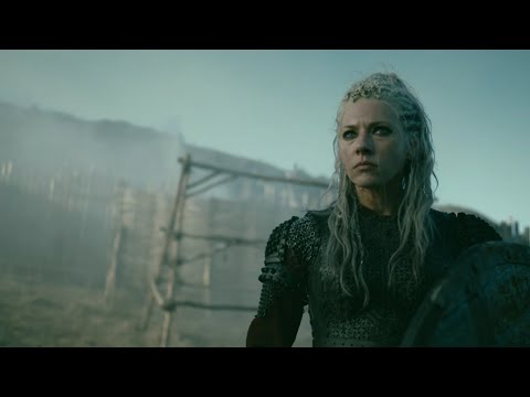 Lagertha " The  Shieldmaiden " Epic  fight scene | Vikings [ S06 E06 ]
