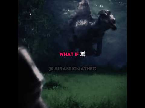 What if? ☠️ #jurassicworld #jurassicpark #jurassic #edit #shorts #whatif #spinosaurus #indominusrex
