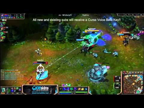 Nightblue3 Fiddlesticks vs Jax - Jungle  - [Replay LOL] 2014