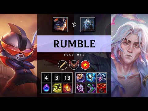 Rumble Mid vs Viktor - VN Grandmaster Patch 25.17