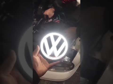Dynamic Volkswagen Logo LED Emblem