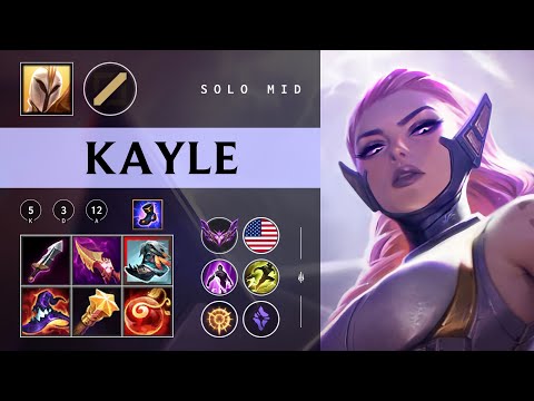 Kayle Mid vs Ekko - NA Master Patch 26.01