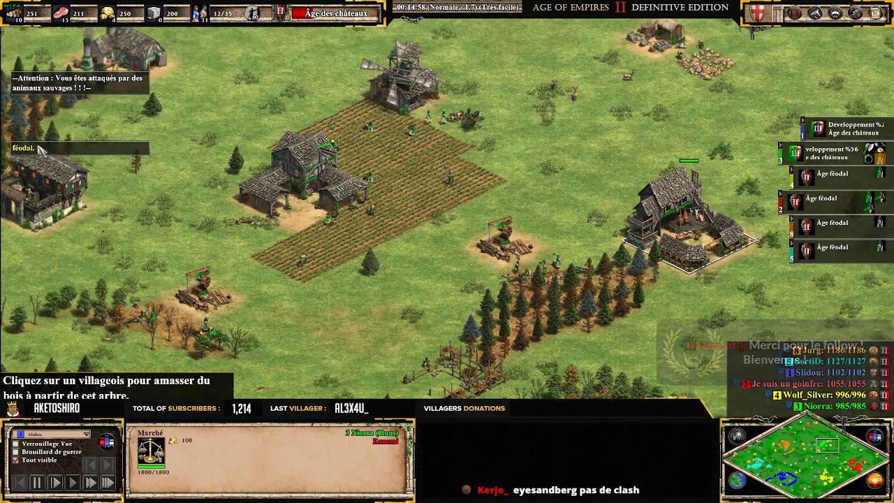 AoE 2: Définitive Edition - COMMENTARY D'UN FFA FULL VIEWERS !
