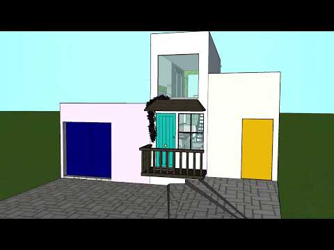 mini casa 2x6 con porche