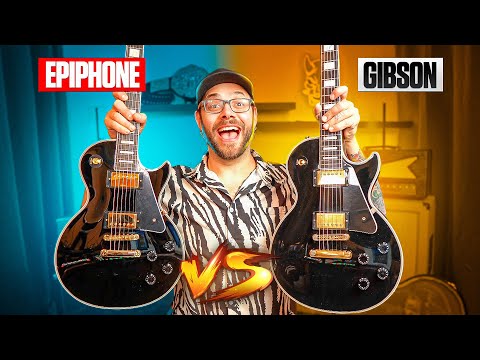 Do NOT Buy An Epiphone Les Paul Custom Until You Watch This! - Epiphone VS Gibson